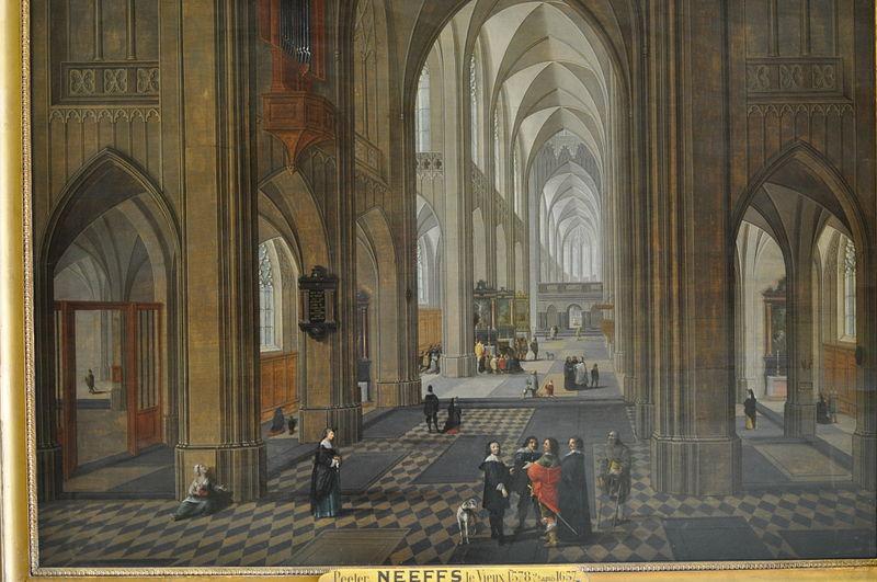 Pieter Neefs View of the interior of a church China oil painting art